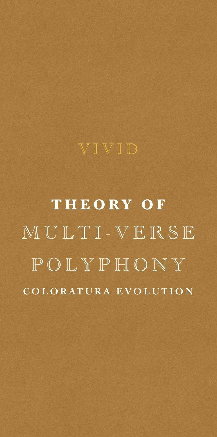 Ochre cover: Vivid, Theory of Multi-Verse Polyphony, Coloratura Evolution